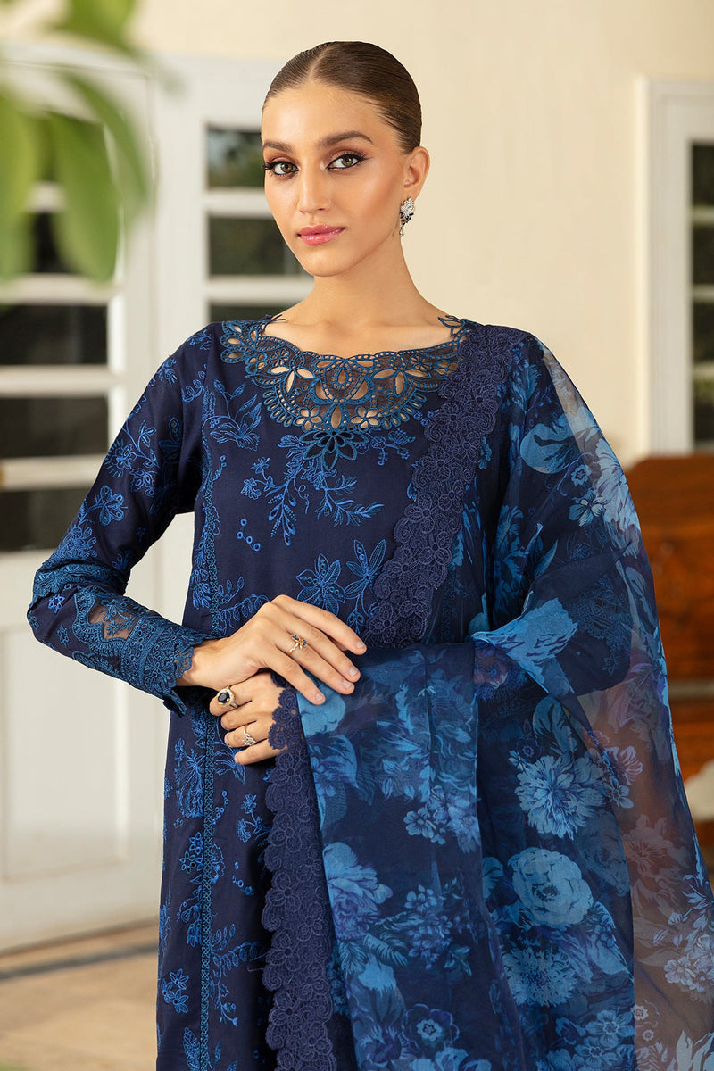 Baroque | Lawn Collection 24 | UF-380 - by - Libasekhas UK - Registered Vendor of : Baroque - 100% Original Designer Dresss