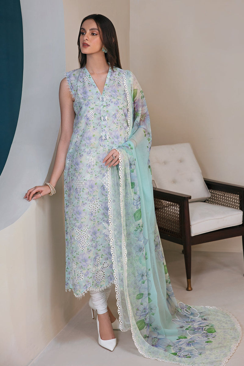 Baroque | Lawn Collection 24 | UF-357 - by - Libasekhas UK - Registered Vendor of : Baroque - 100% Original Designer Dresss