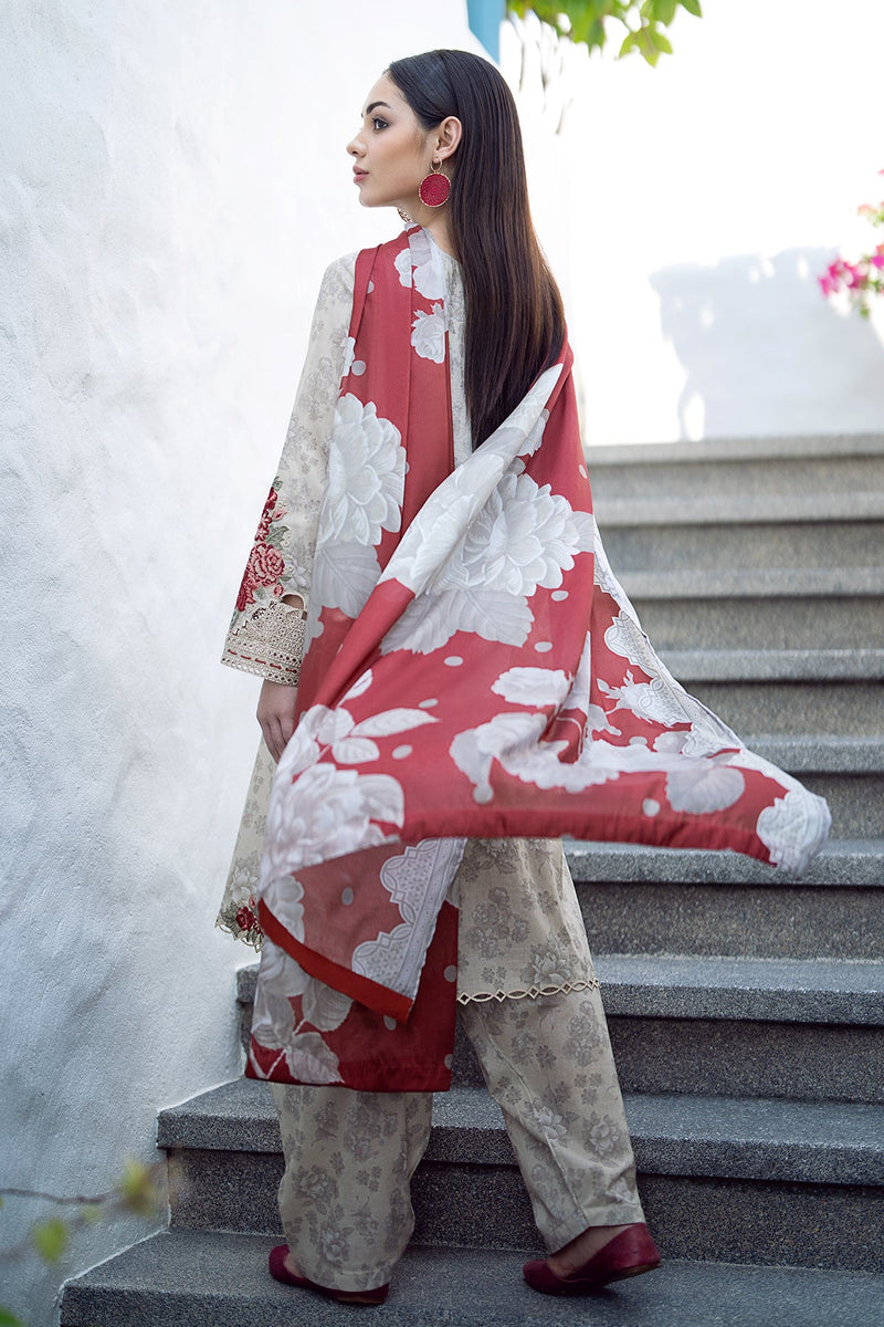 Baroque | Lawn Collection 24 | UF-549 - by - Libasekhas UK - Registered Vendor of : Baroque - 100% Original Designer Dresss