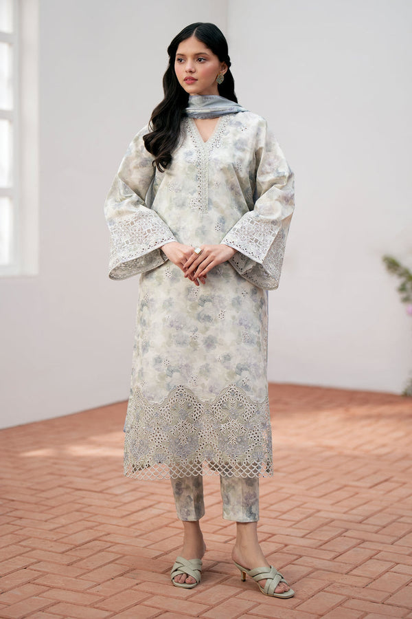 Baroque | Lawn Collection 24 | UF-536 - by - Libasekhas UK - Registered Vendor of : Baroque - 100% Original Designer Dresss