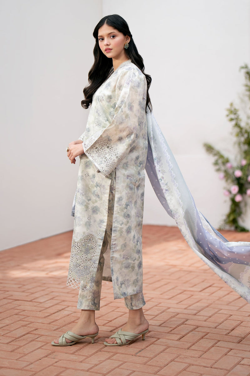 Baroque | Lawn Collection 24 | UF-536 - by - Libasekhas UK - Registered Vendor of : Baroque - 100% Original Designer Dresss