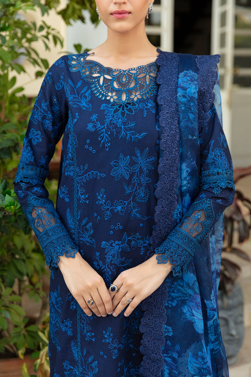 Baroque | Lawn Collection 24 | UF-380 - by - Libasekhas UK - Registered Vendor of : Baroque - 100% Original Designer Dresss