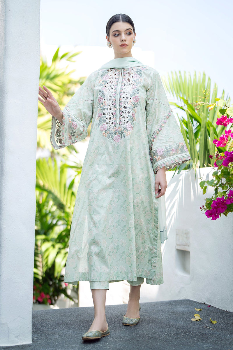 Baroque | Lawn Collection 24 | UF-550 - by - Libasekhas UK - Registered Vendor of : Baroque - 100% Original Designer Dresss