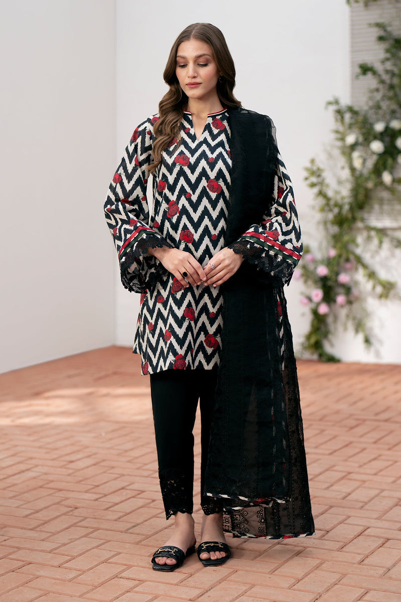 Baroque | Lawn Collection 24 | UF-537 - by - Libasekhas UK - Registered Vendor of : Baroque - 100% Original Designer Dresss