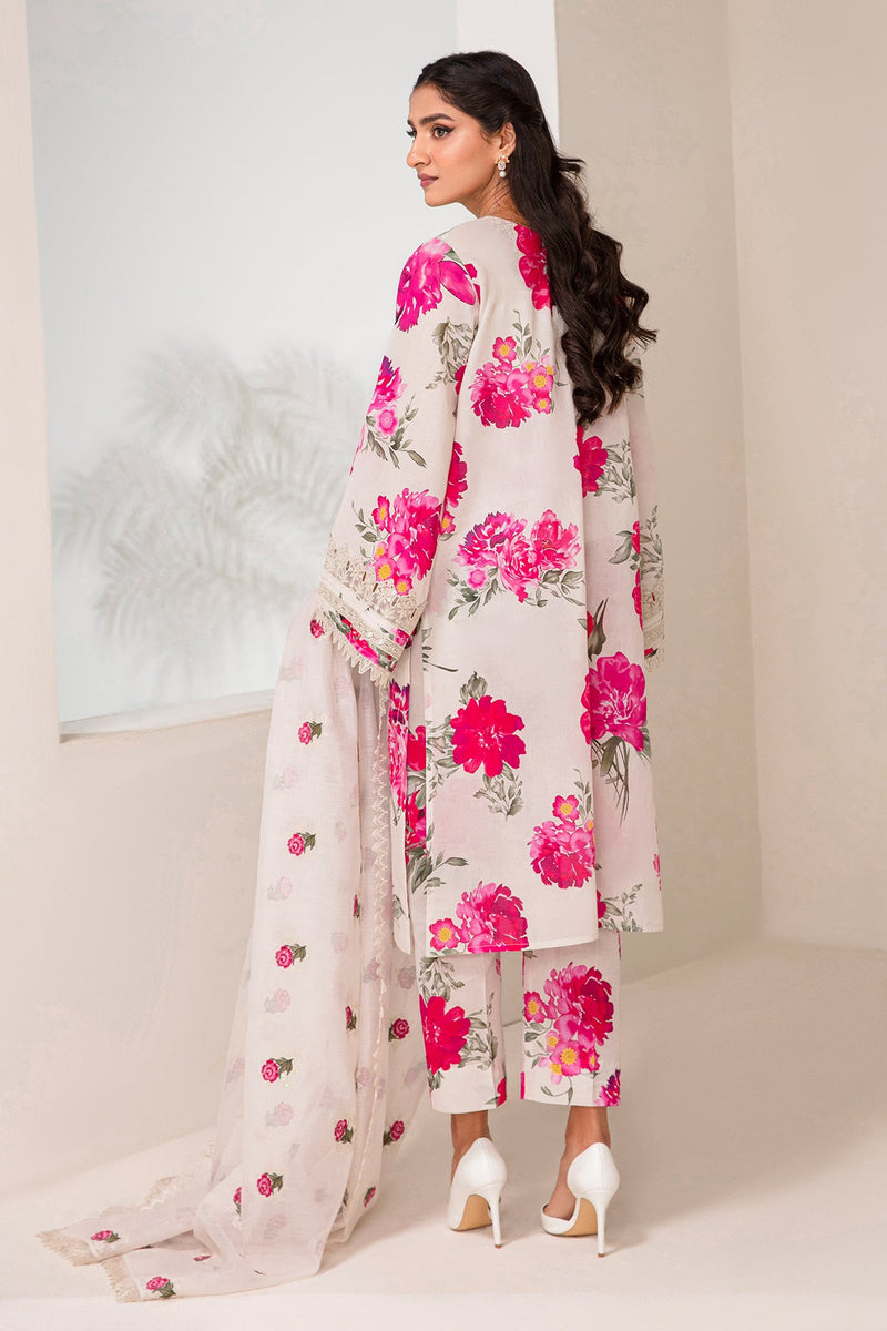 Baroque | Lawn Collection 24 | UF-347 - by - Libasekhas UK - Registered Vendor of : Baroque - 100% Original Designer Dresss