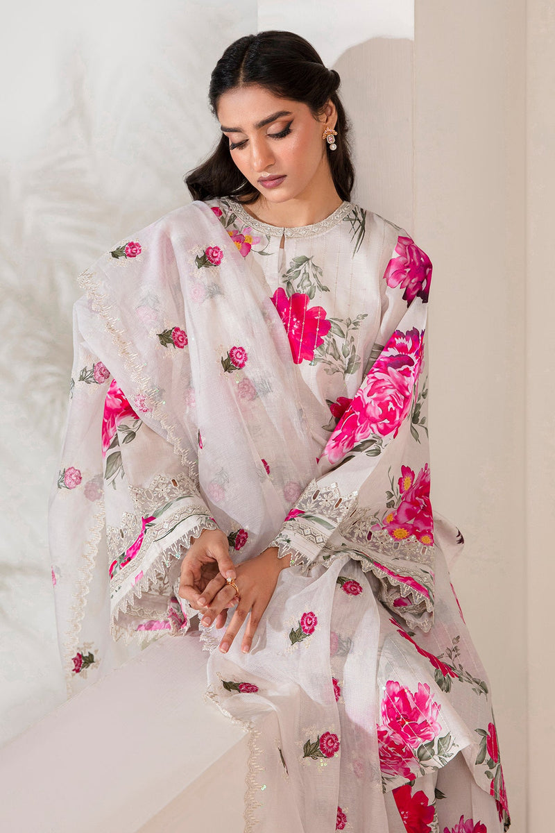 Baroque | Lawn Collection 24 | UF-347 - by - Libasekhas UK - Registered Vendor of : Baroque - 100% Original Designer Dresss
