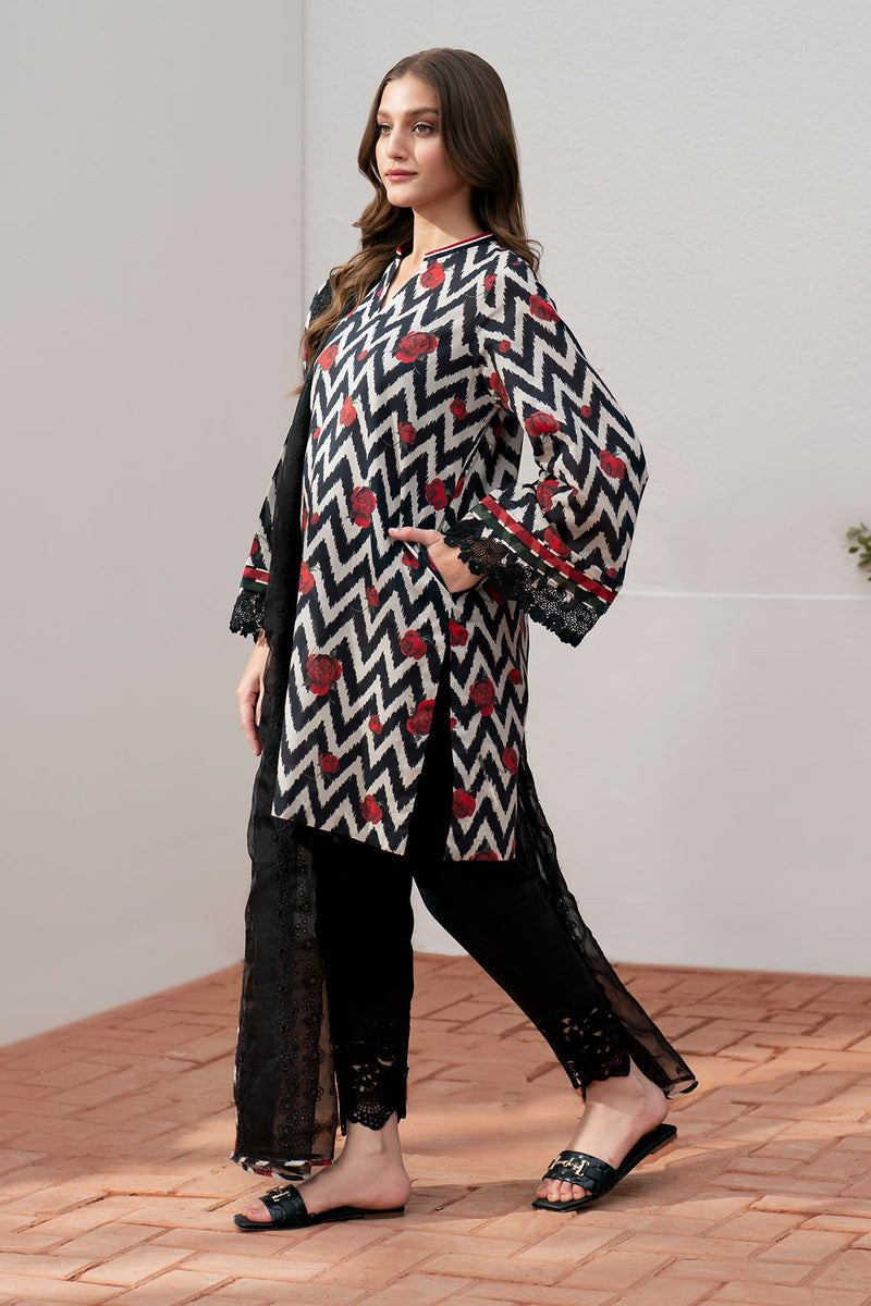 Baroque | Lawn Collection 24 | UF-537 - by - Libasekhas UK - Registered Vendor of : Baroque - 100% Original Designer Dresss