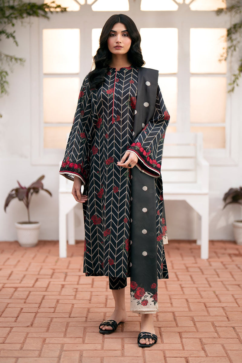 Baroque | Lawn Collection 24 | UF-538 - by - Libasekhas UK - Registered Vendor of : Baroque - 100% Original Designer Dresss