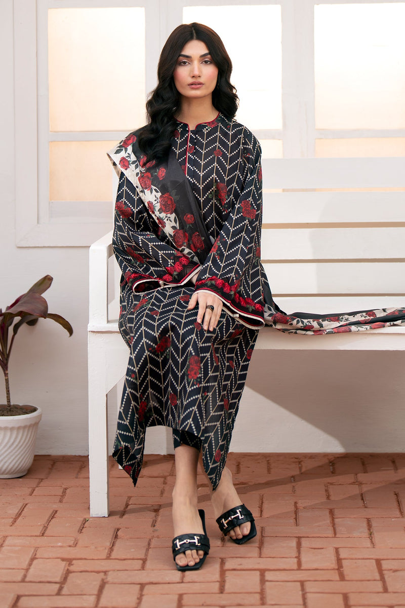 Baroque | Lawn Collection 24 | UF-538 - by - Libasekhas UK - Registered Vendor of : Baroque - 100% Original Designer Dresss