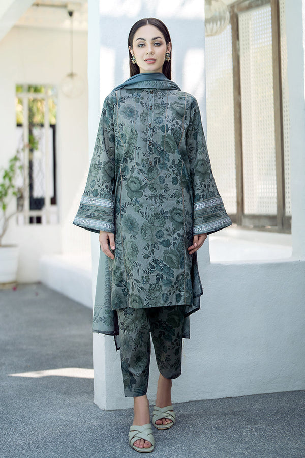 Baroque | Lawn Collection 24 | UF-551 - by - Libasekhas UK - Registered Vendor of : Baroque - 100% Original Designer Dresss