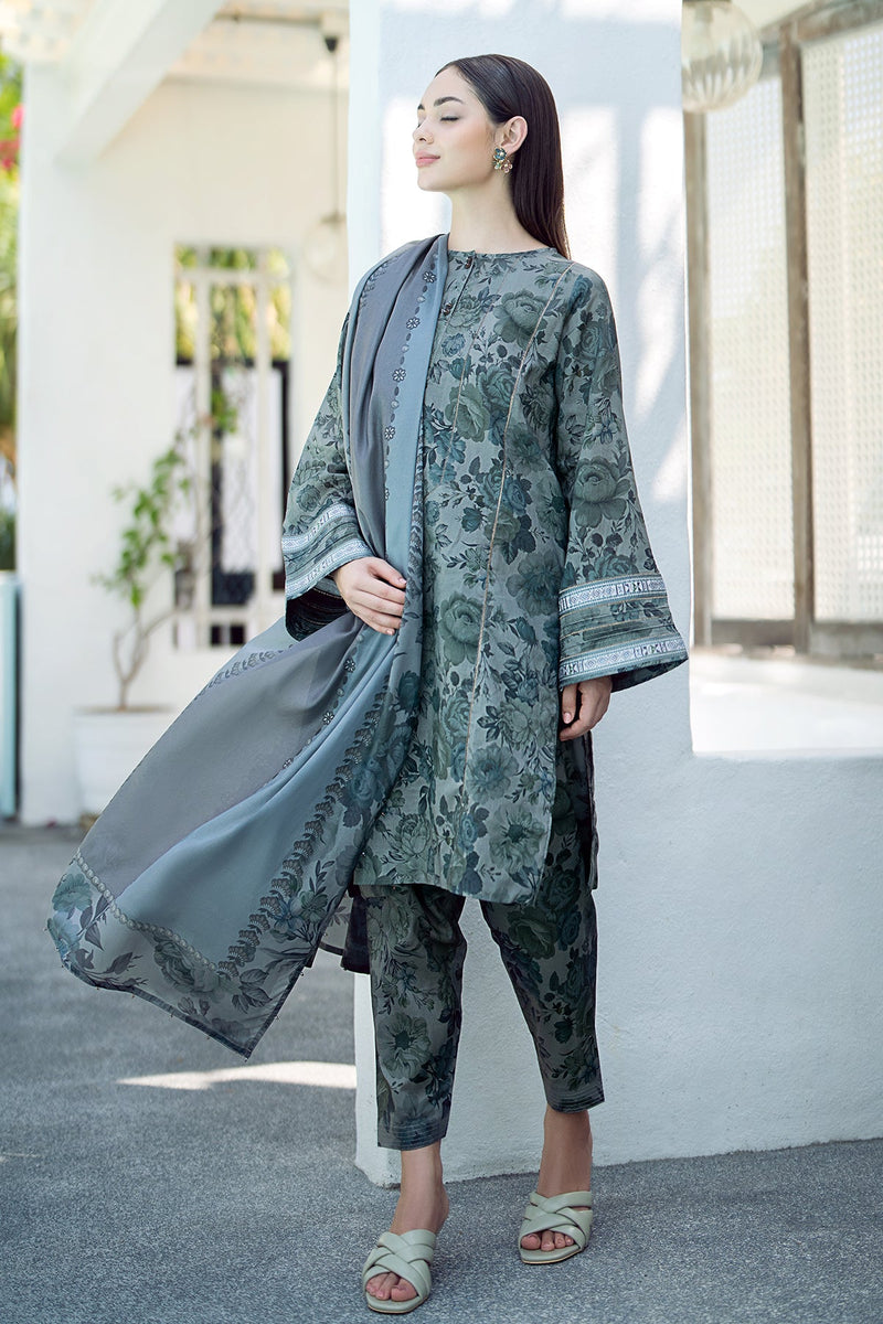 Baroque | Lawn Collection 24 | UF-551 - by - Libasekhas UK - Registered Vendor of : Baroque - 100% Original Designer Dresss