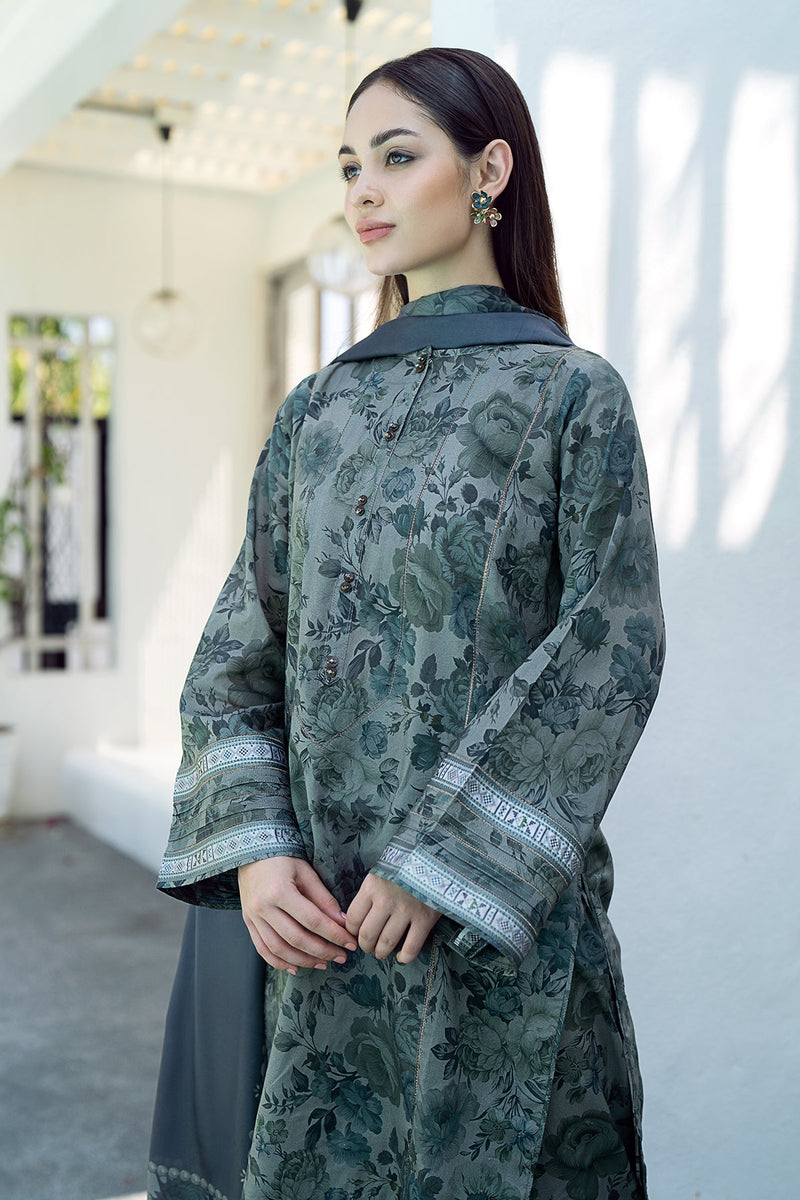 Baroque | Lawn Collection 24 | UF-551 - by - Libasekhas UK - Registered Vendor of : Baroque - 100% Original Designer Dresss