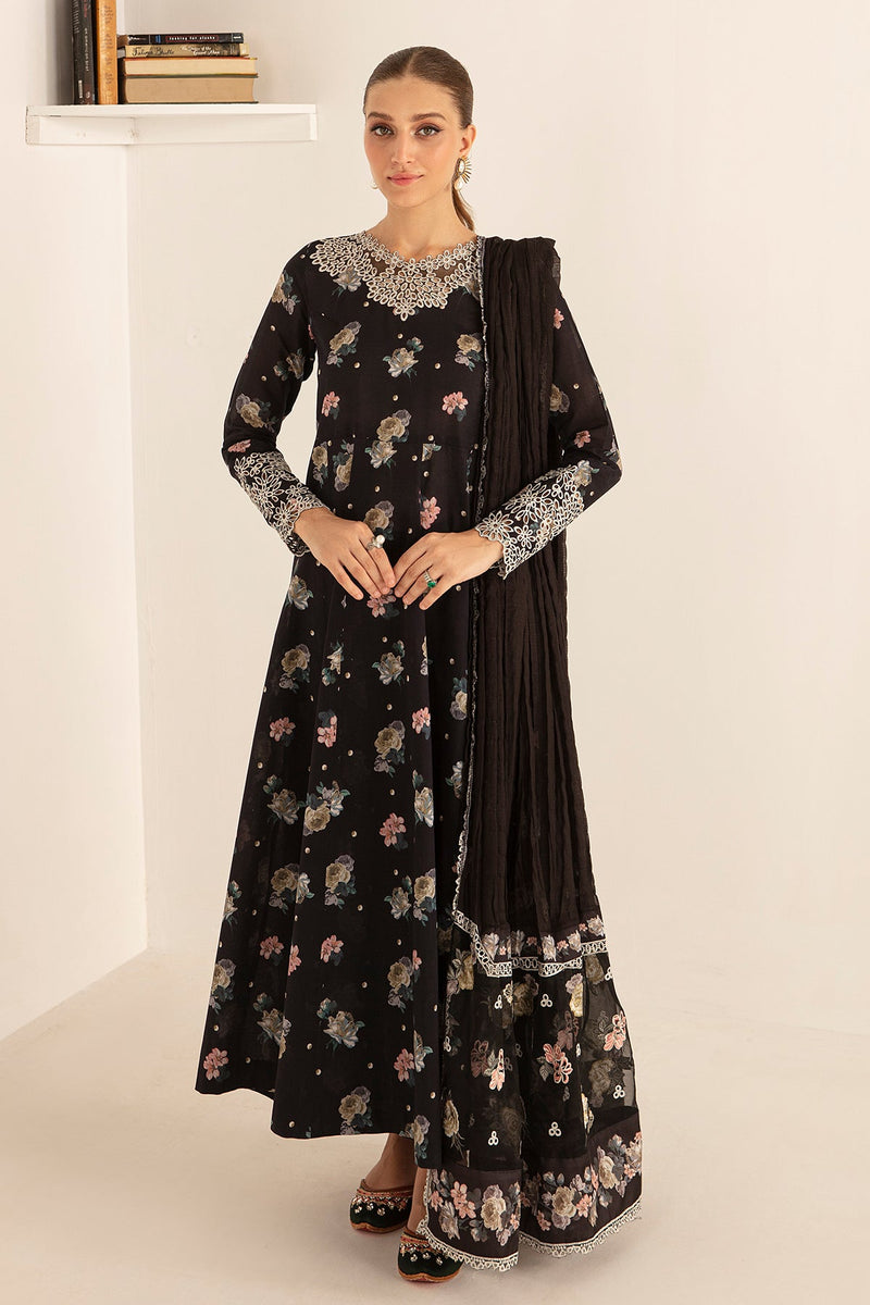 Baroque | Lawn Collection 24 | UF-406 - by - Libasekhas UK - Registered Vendor of : Baroque - 100% Original Designer Dresss