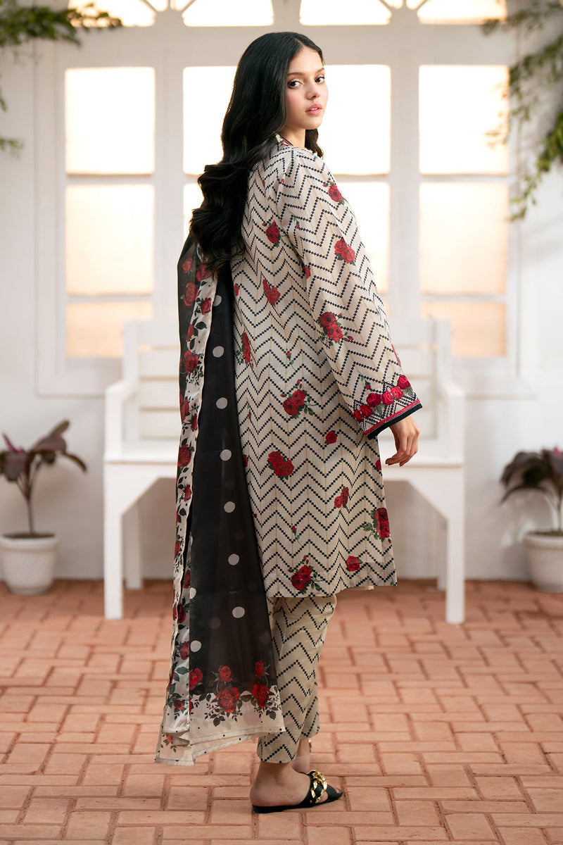 Baroque | Lawn Collection 24 | UF-539 - by - Libasekhas UK - Registered Vendor of : Baroque - 100% Original Designer Dresss