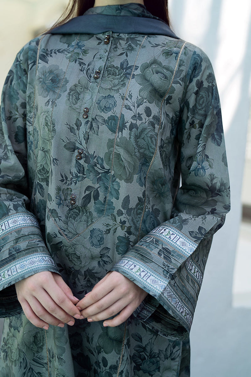 Baroque | Lawn Collection 24 | UF-551 - by - Libasekhas UK - Registered Vendor of : Baroque - 100% Original Designer Dresss