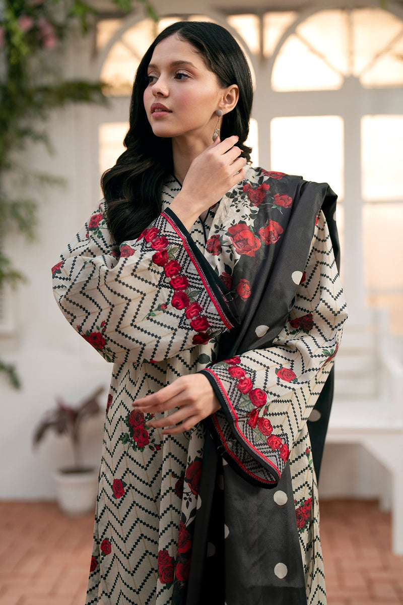 Baroque | Lawn Collection 24 | UF-539 - by - Libasekhas UK - Registered Vendor of : Baroque - 100% Original Designer Dresss