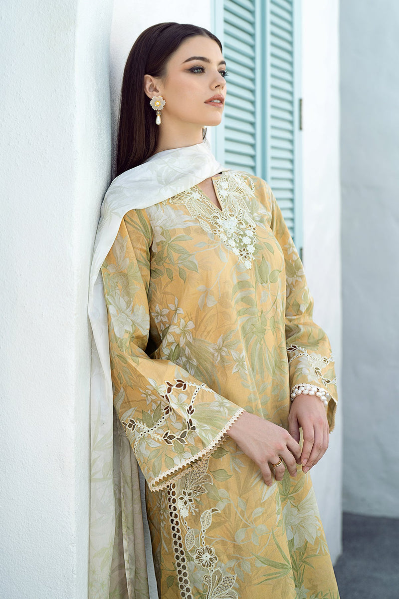 Baroque | Lawn Collection 24 | UF-542 - by - Libasekhas UK - Registered Vendor of : Baroque - 100% Original Designer Dresss