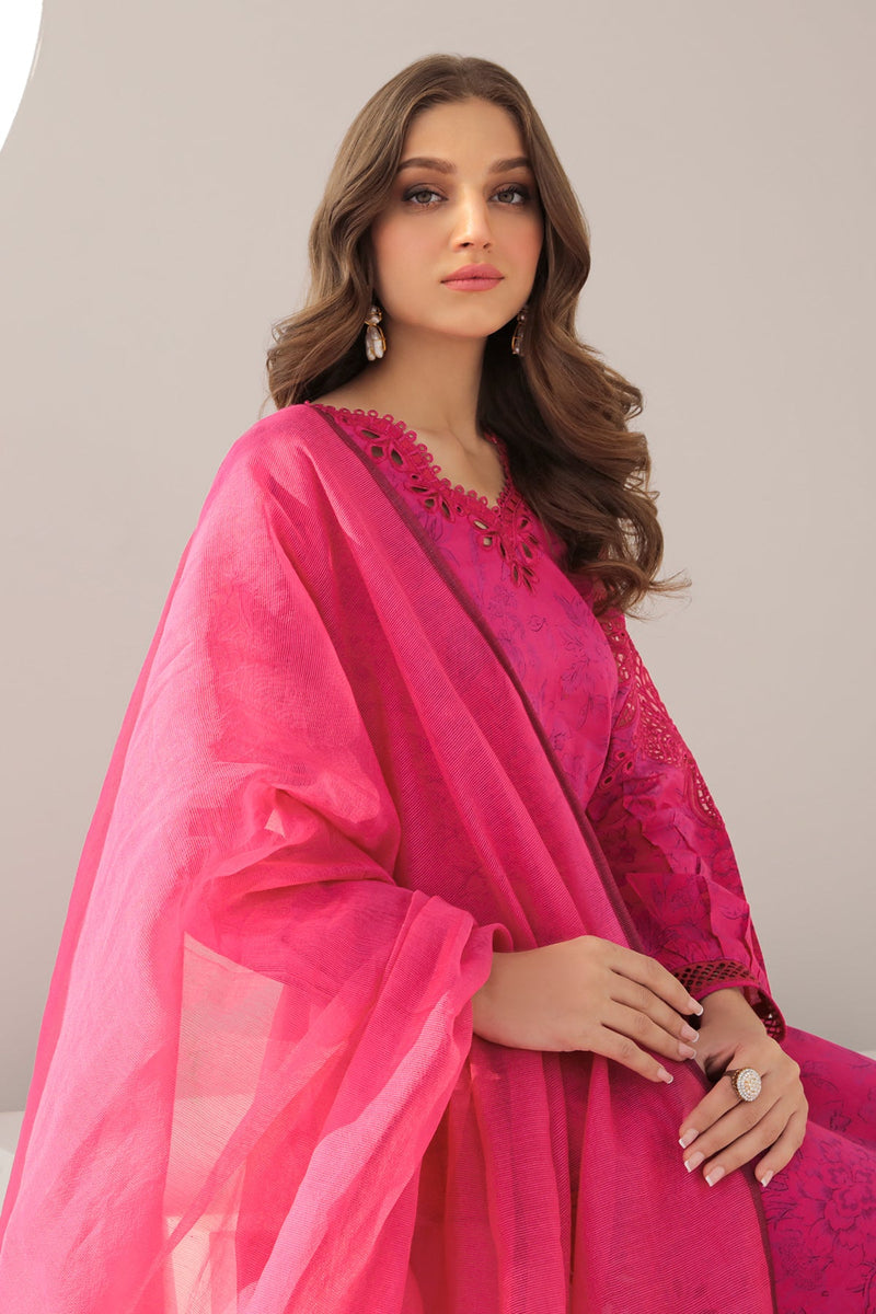 Baroque | Lawn Collection 24 | UF-308 - by - Libasekhas UK - Registered Vendor of : Baroque - 100% Original Designer Dresss