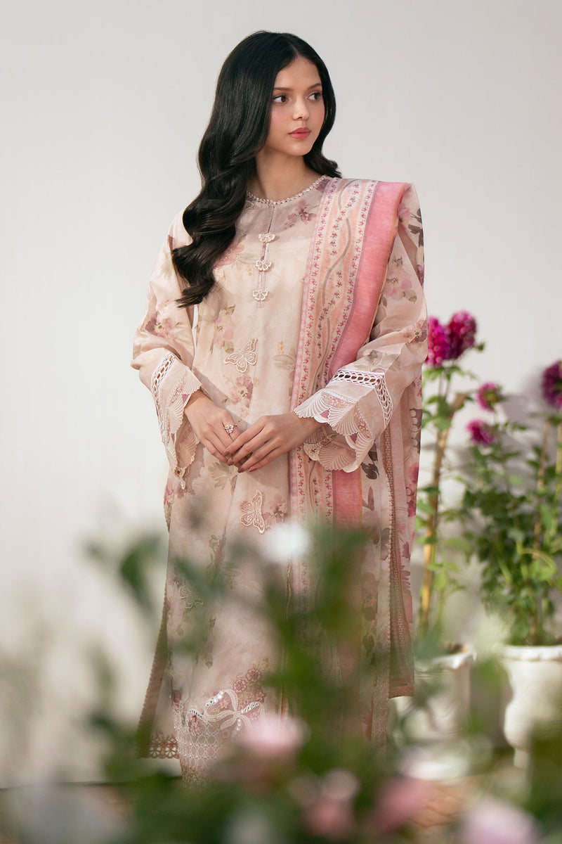 Baroque | Lawn Collection 24 | UF-527 - by - Libasekhas UK - Registered Vendor of : Baroque - 100% Original Designer Dresss