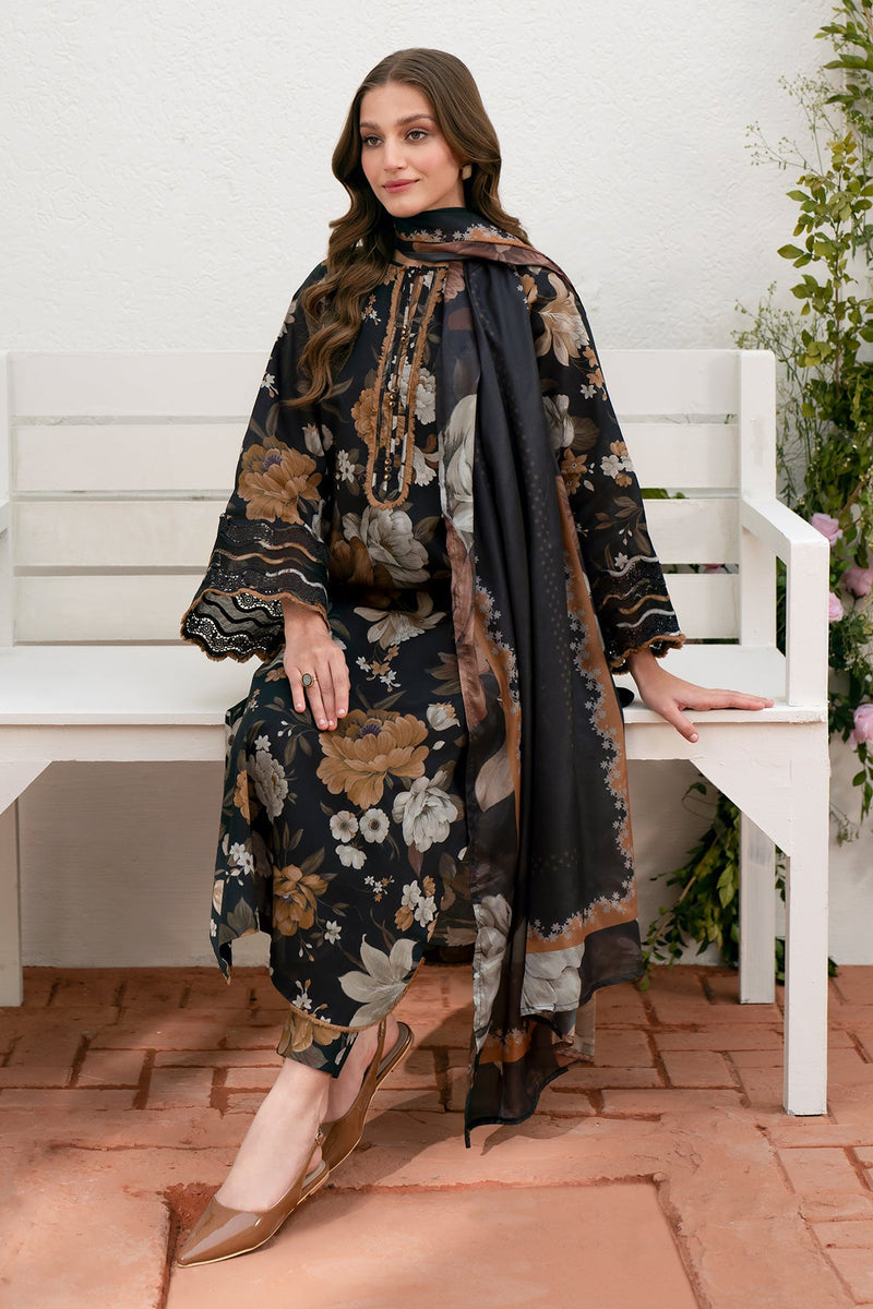 Baroque | Lawn Collection 24 | UF-540 - by - Libasekhas UK - Registered Vendor of : Baroque - 100% Original Designer Dresss