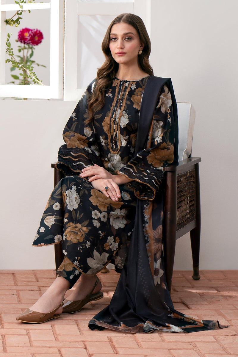 Baroque | Lawn Collection 24 | UF-540 - by - Libasekhas UK - Registered Vendor of : Baroque - 100% Original Designer Dresss