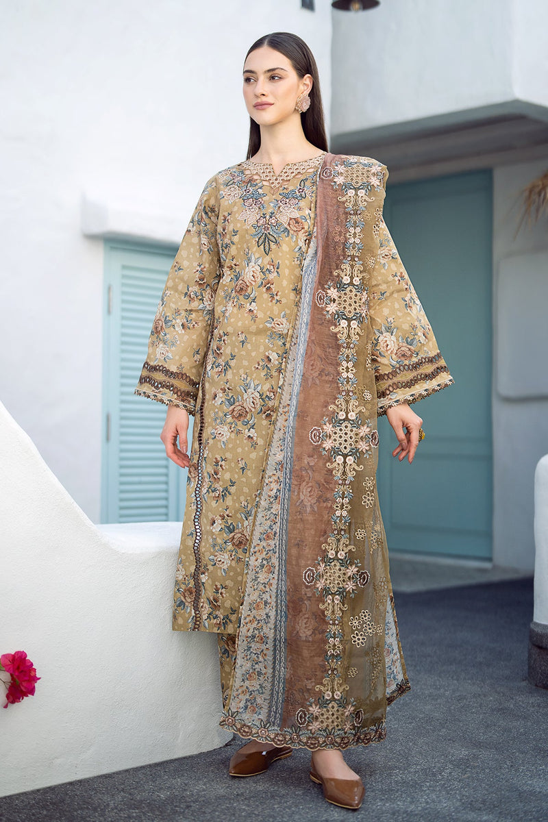Baroque | Lawn Collection 24 | UF-553 - by - Libasekhas UK - Registered Vendor of : Baroque - 100% Original Designer Dresss
