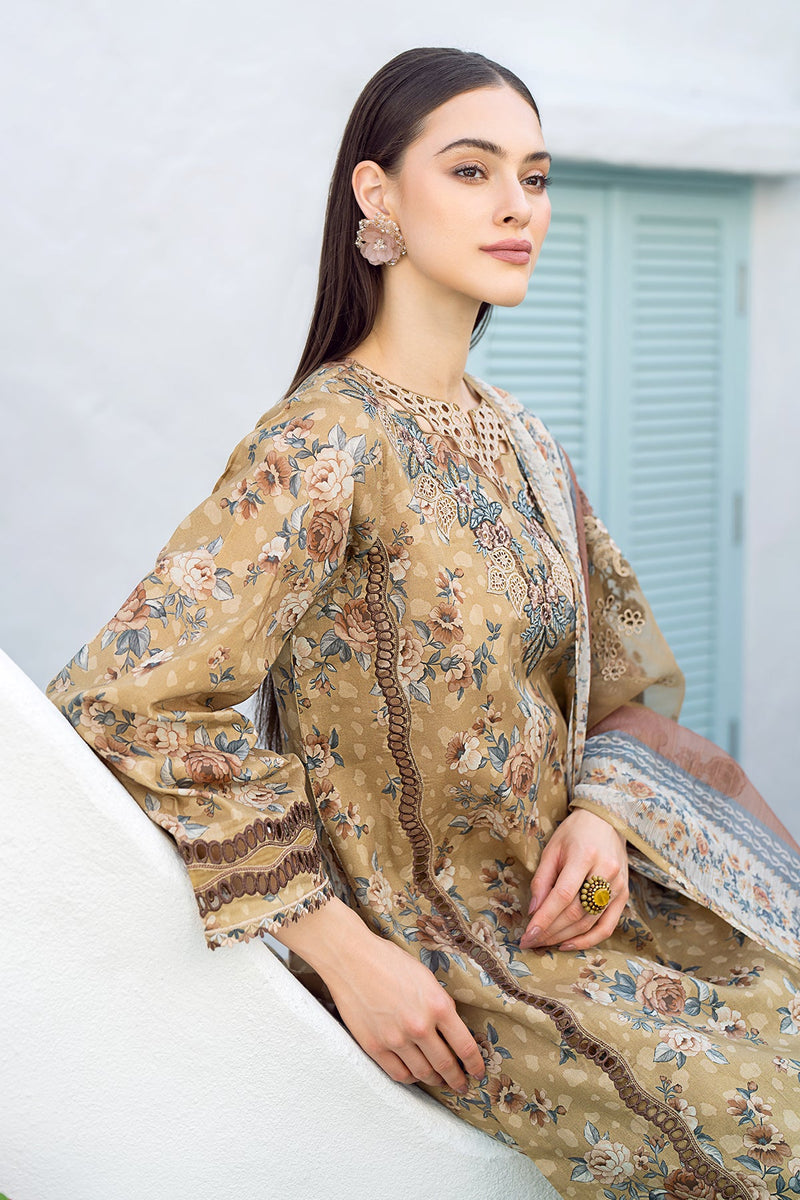 Baroque | Lawn Collection 24 | UF-553 - by - Libasekhas UK - Registered Vendor of : Baroque - 100% Original Designer Dresss