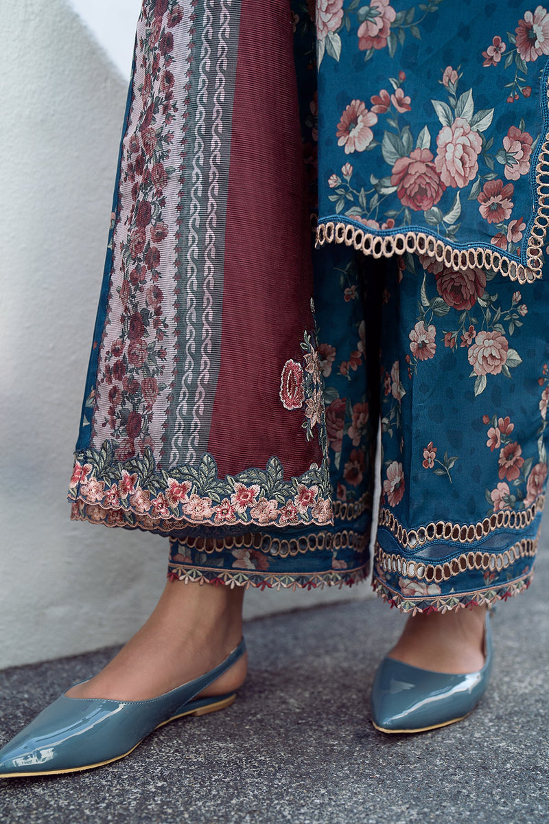Baroque | Lawn Collection 24 | UF-554 - by - Libasekhas UK - Registered Vendor of : Baroque - 100% Original Designer Dresss
