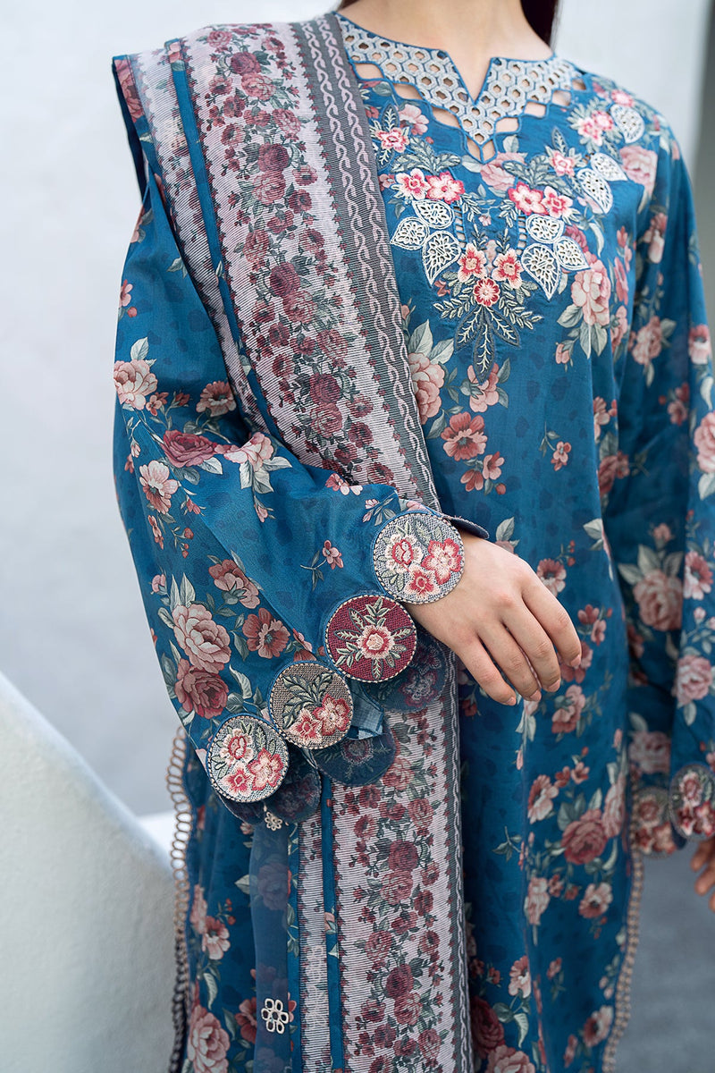 Baroque | Lawn Collection 24 | UF-554 - by - Libasekhas UK - Registered Vendor of : Baroque - 100% Original Designer Dresss
