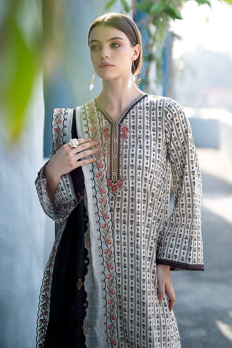 Baroque | Lawn Collection 24 | UF-555 - by - Libasekhas UK - Registered Vendor of : Baroque - 100% Original Designer Dresss