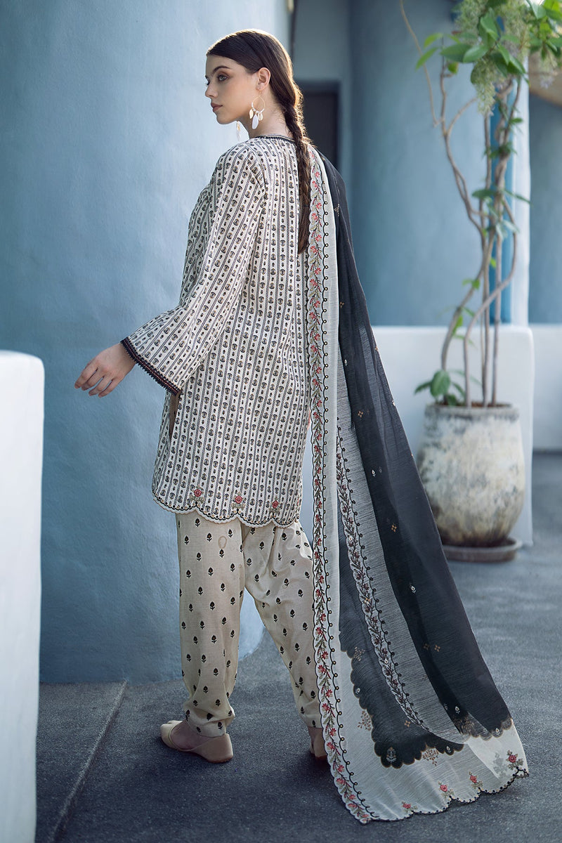 Baroque | Lawn Collection 24 | UF-555 - by - Libasekhas UK - Registered Vendor of : Baroque - 100% Original Designer Dresss
