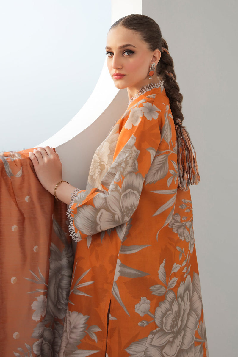 Baroque | Lawn Collection 24 | UF-312 - by - Libasekhas UK - Registered Vendor of : Baroque - 100% Original Designer Dresss