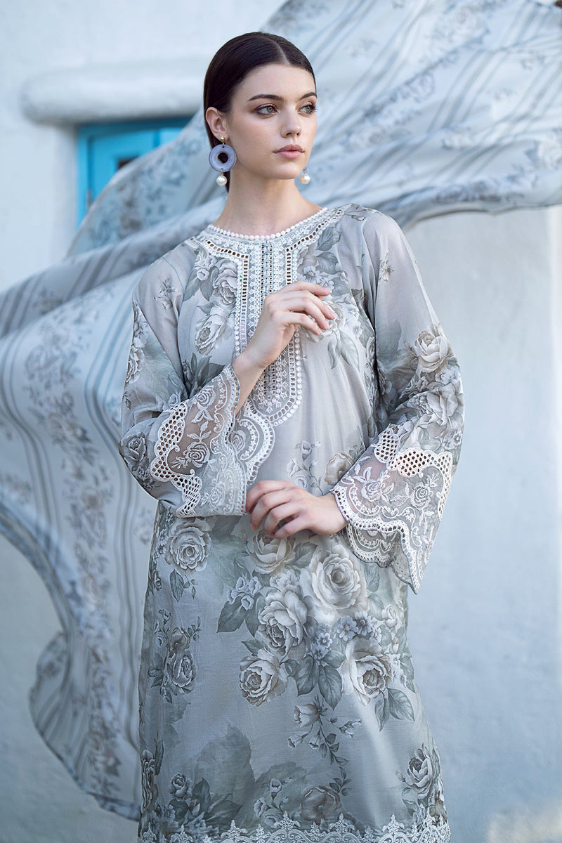 Baroque | Lawn Collection 24 | UF-557 - by - Libasekhas UK - Registered Vendor of : Baroque - 100% Original Designer Dresss
