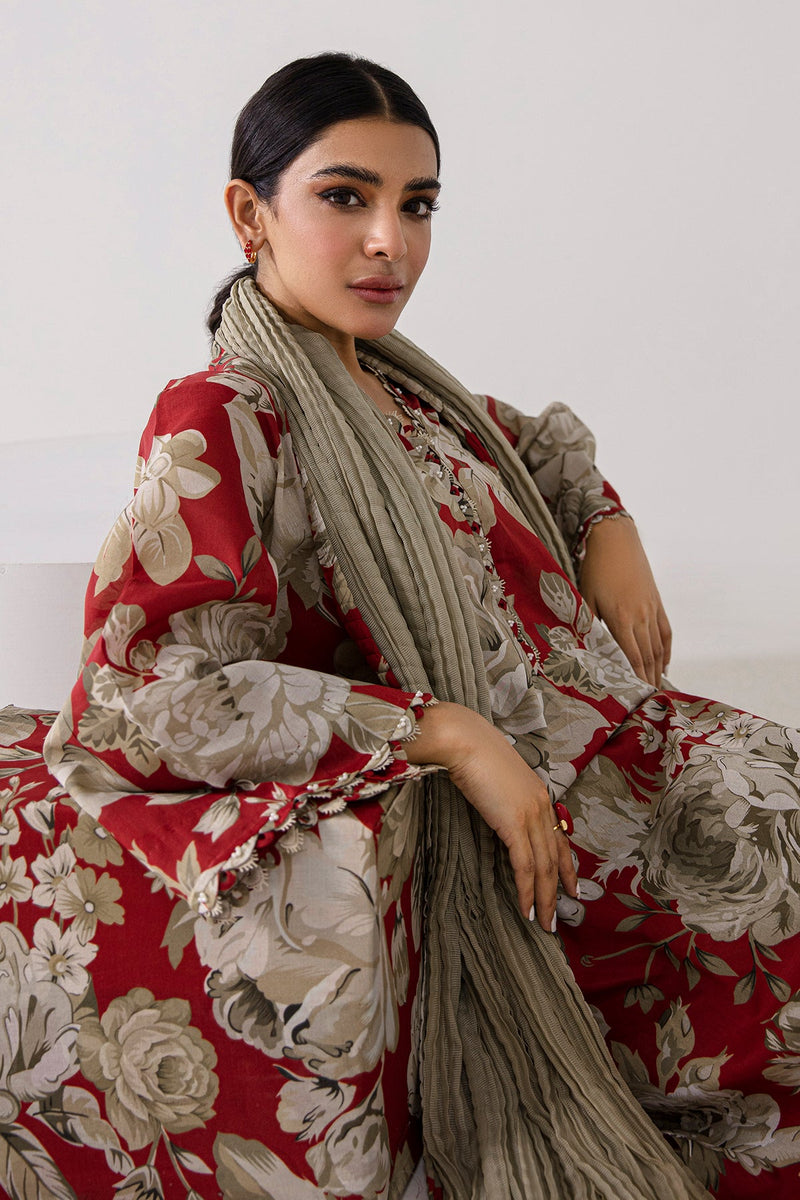 Baroque | Lawn Collection 24 | UF-378 - by - Libasekhas UK - Registered Vendor of : Baroque - 100% Original Designer Dresss