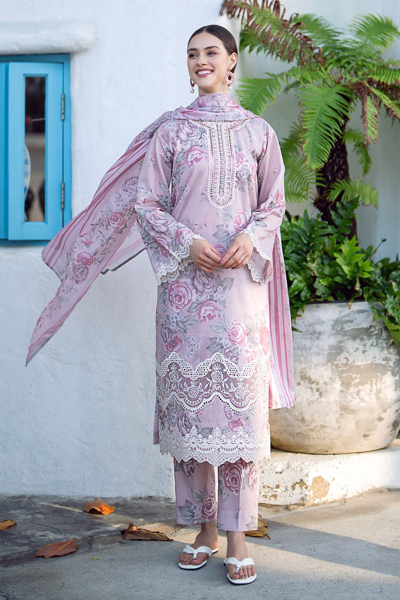 Baroque | Lawn Collection 24 | UF-558 - by - Libasekhas UK - Registered Vendor of : Baroque - 100% Original Designer Dresss