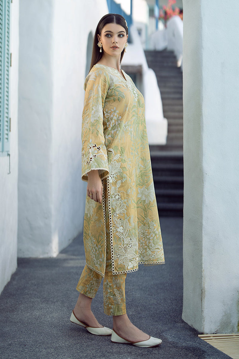 Baroque | Lawn Collection 24 | UF-542 - by - Libasekhas UK - Registered Vendor of : Baroque - 100% Original Designer Dresss
