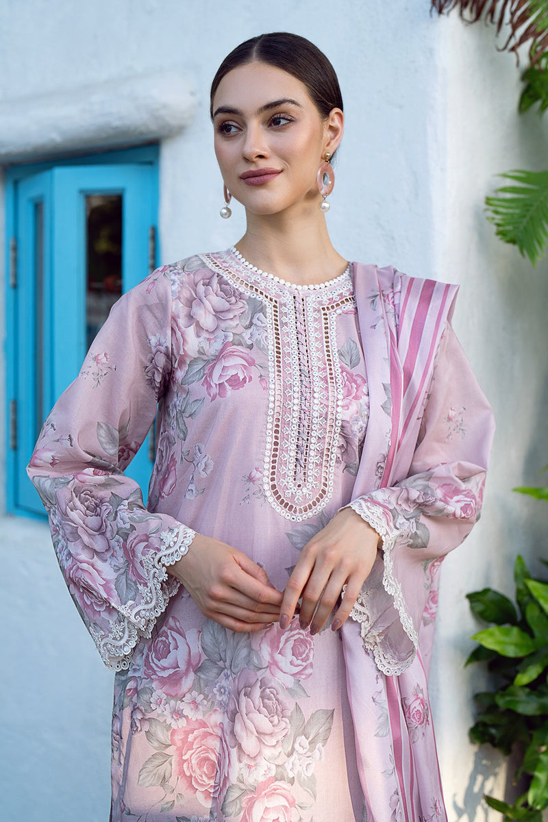 Baroque | Lawn Collection 24 | UF-558 - by - Libasekhas UK - Registered Vendor of : Baroque - 100% Original Designer Dresss