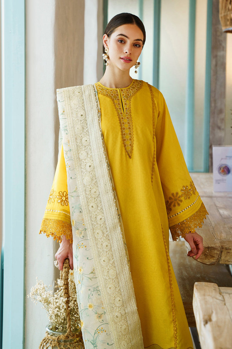 Baroque | Lawn Collection 24 | UF-562 - by - Libasekhas UK - Registered Vendor of : Baroque - 100% Original Designer Dresss