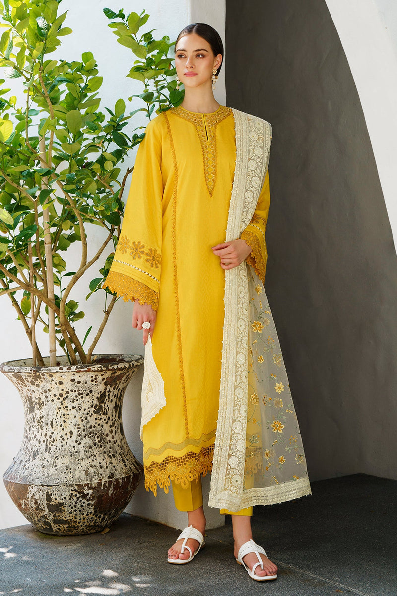 Baroque | Lawn Collection 24 | UF-562 - by - Libasekhas UK - Registered Vendor of : Baroque - 100% Original Designer Dresss