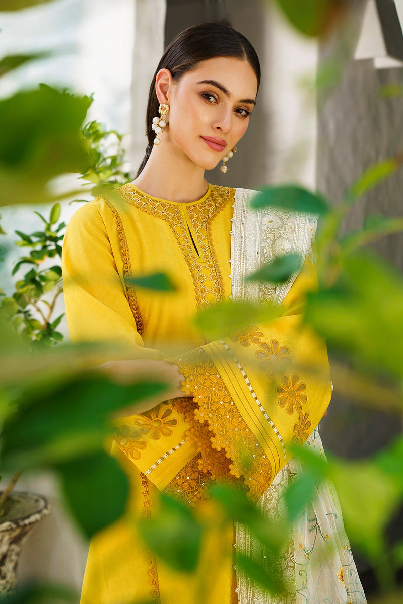 Baroque | Lawn Collection 24 | UF-562 - by - Libasekhas UK - Registered Vendor of : Baroque - 100% Original Designer Dresss