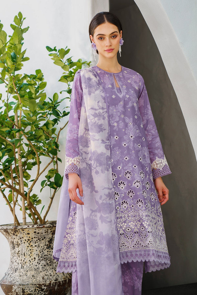 Baroque | Lawn Collection 24 | UF-563 - by - Libasekhas UK - Registered Vendor of : Baroque - 100% Original Designer Dresss