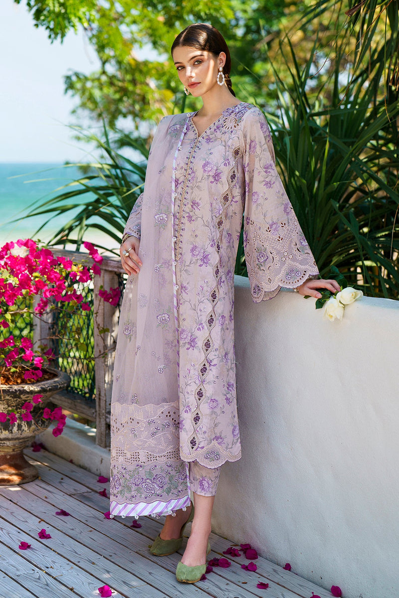 Baroque | Lawn Collection 24 | UF-566 - by - Libasekhas UK - Registered Vendor of : Baroque - 100% Original Designer Dresss