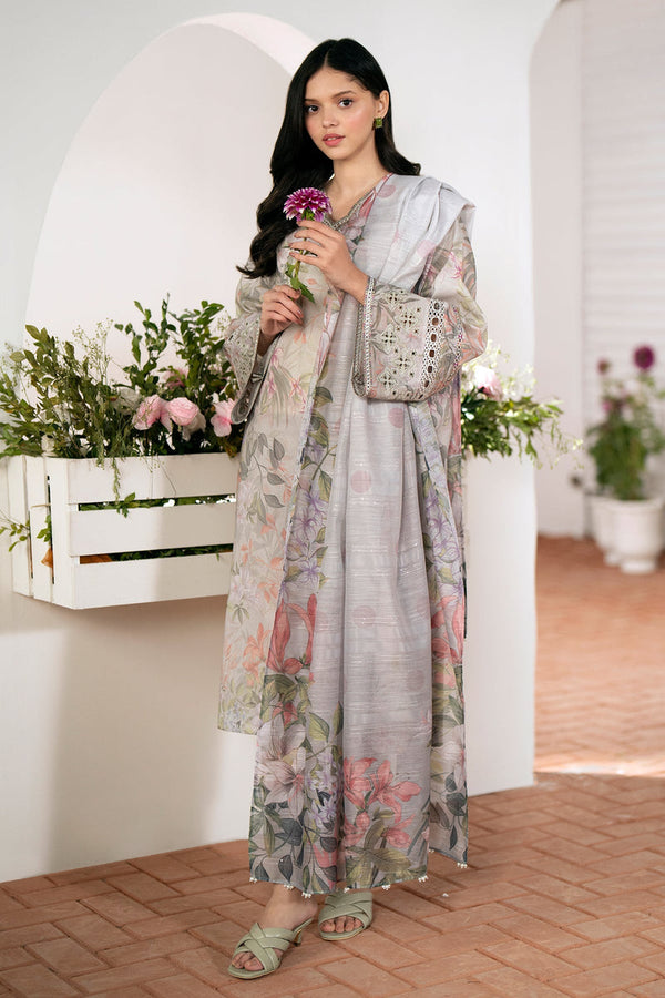 Baroque | Lawn Collection 24 | UF-528 - by - Libasekhas UK - Registered Vendor of : Baroque - 100% Original Designer Dresss
