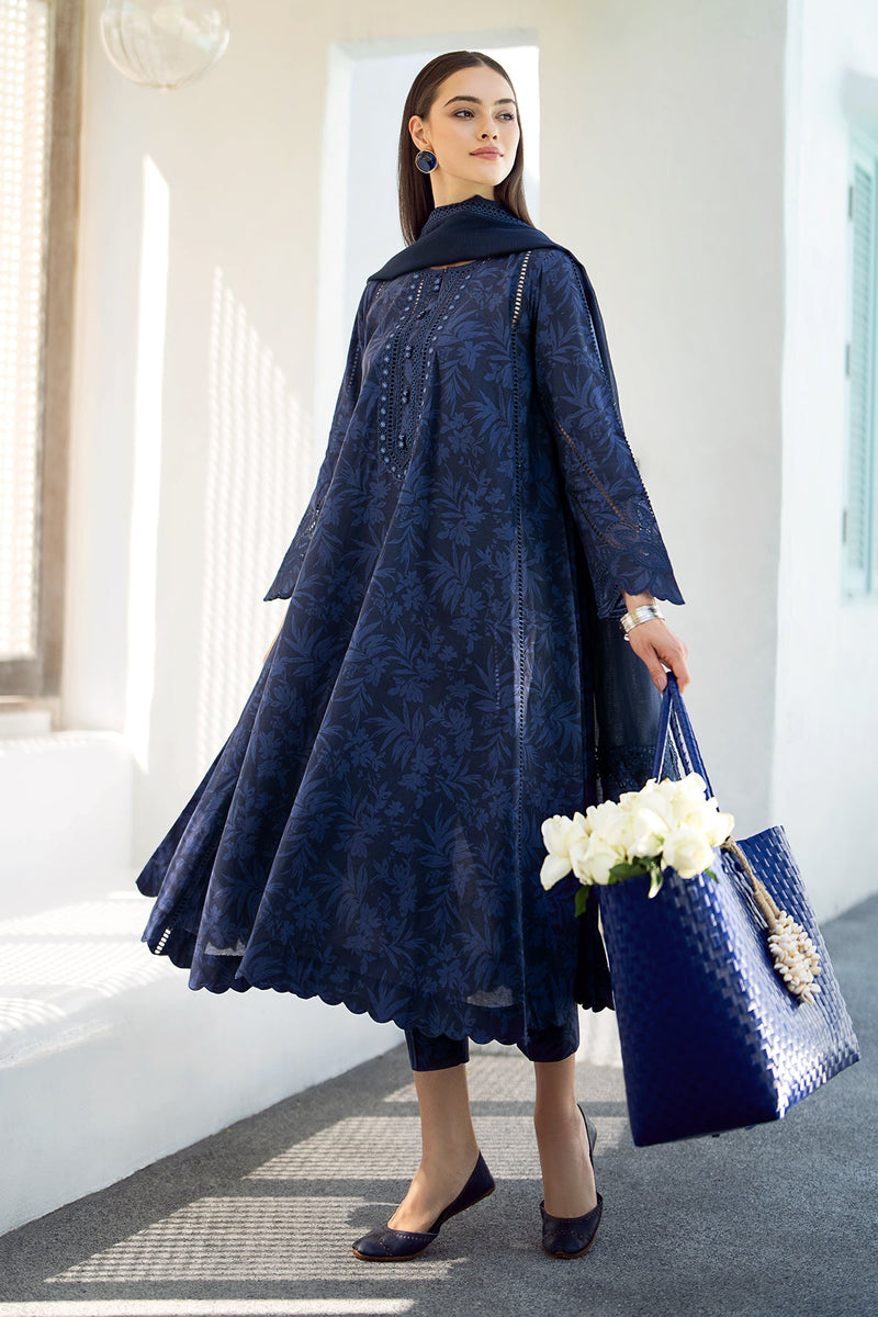 Baroque | Lawn Collection 24 | UF-544 - by - Libasekhas UK - Registered Vendor of : Baroque - 100% Original Designer Dresss