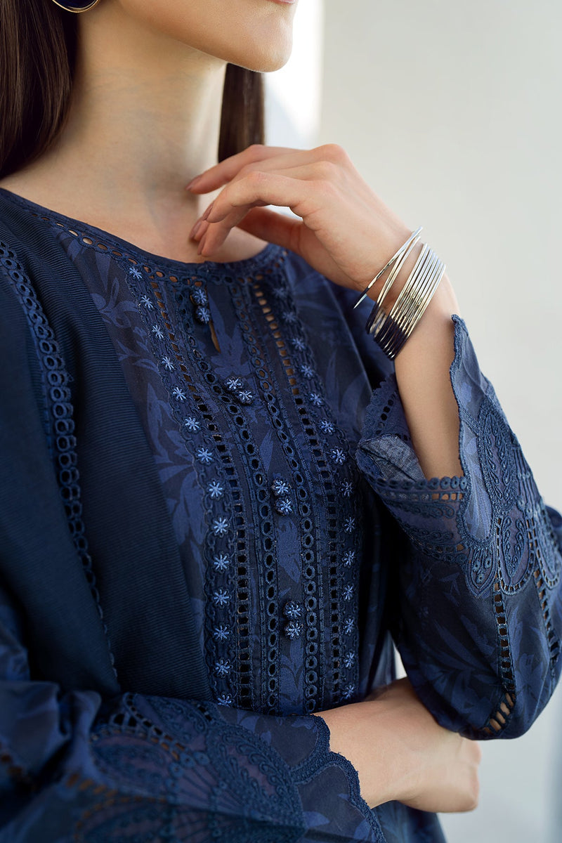 Baroque | Lawn Collection 24 | UF-544 - by - Libasekhas UK - Registered Vendor of : Baroque - 100% Original Designer Dresss