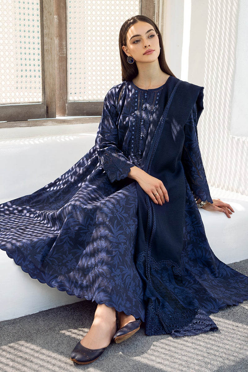 Baroque | Lawn Collection 24 | UF-544 - by - Libasekhas UK - Registered Vendor of : Baroque - 100% Original Designer Dresss
