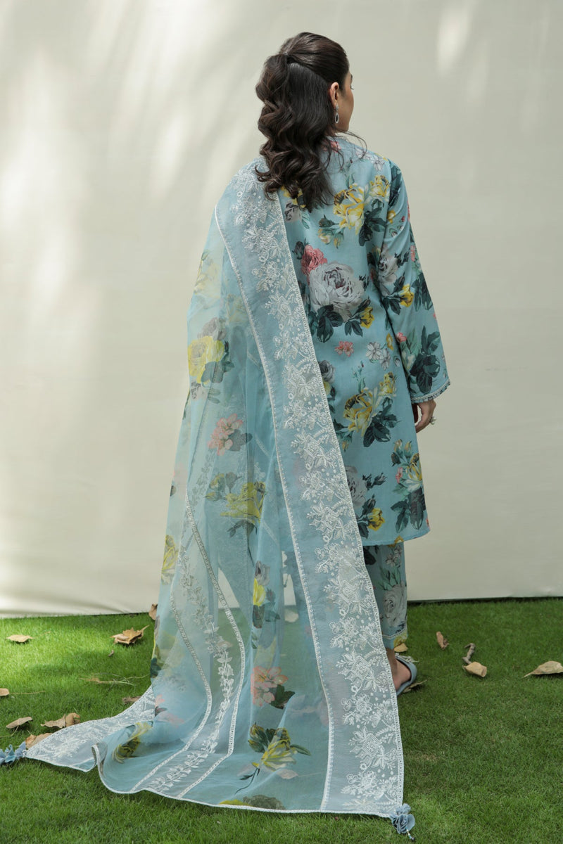 Baroque | Lawn Collection 24 | UF-211 - by - Libasekhas UK - Registered Vendor of : Baroque - 100% Original Designer Dresss