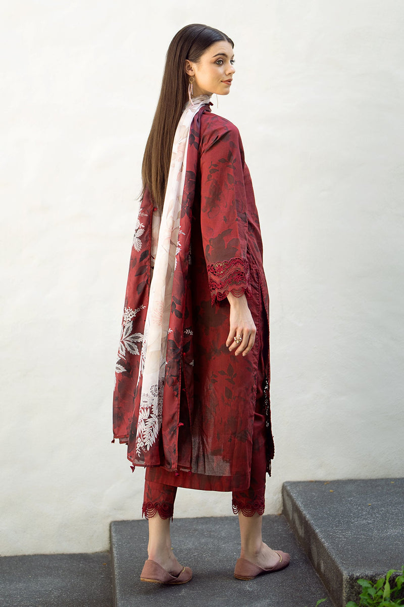 Baroque | Lawn Collection 24 | UF-545 - by - Libasekhas UK - Registered Vendor of : Baroque - 100% Original Designer Dresss