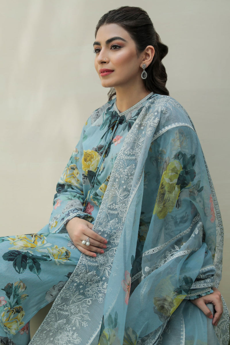 Baroque | Lawn Collection 24 | UF-211 - by - Libasekhas UK - Registered Vendor of : Baroque - 100% Original Designer Dresss