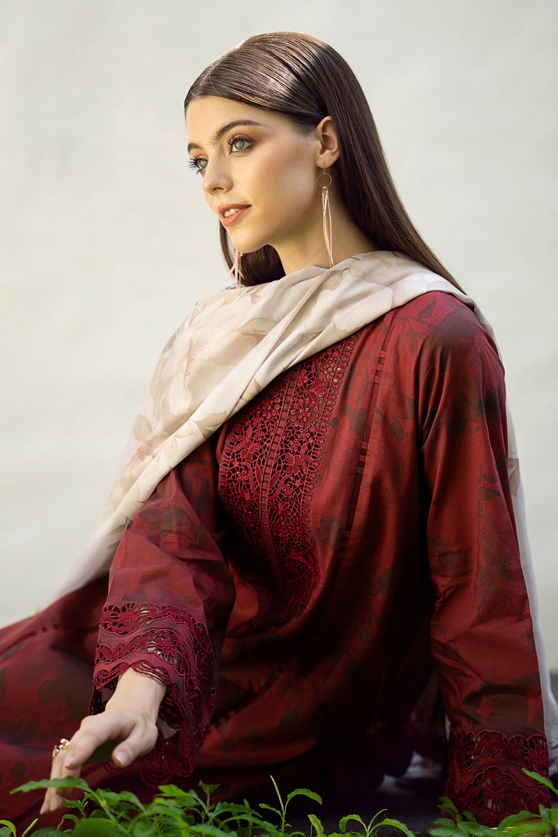 Baroque | Lawn Collection 24 | UF-545 - by - Libasekhas UK - Registered Vendor of : Baroque - 100% Original Designer Dresss